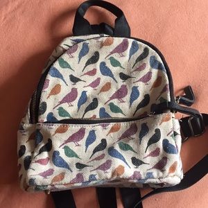 🚨FINAL SALE🚨SMALL BIRD PATTERNED BACKPACK